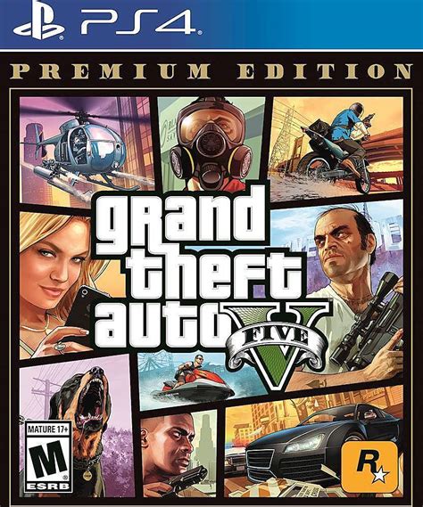 Grand Theft Auto V Premium Edition Playstation 4 Playstation 5 57032