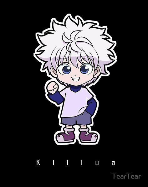 Hunter X Hunter Killua Zoldyck By Teartear Redbubble Killua Hunter