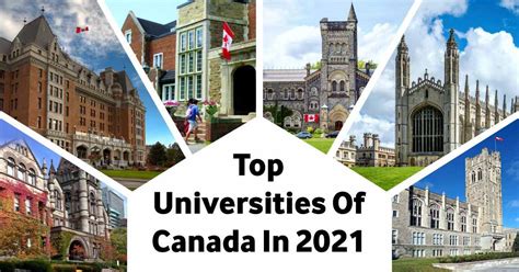 Top Universities In Canada 2022 For International Students Study In