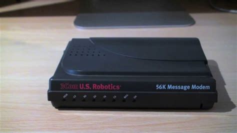 Modem 56k 3com Us Robotics Youtube