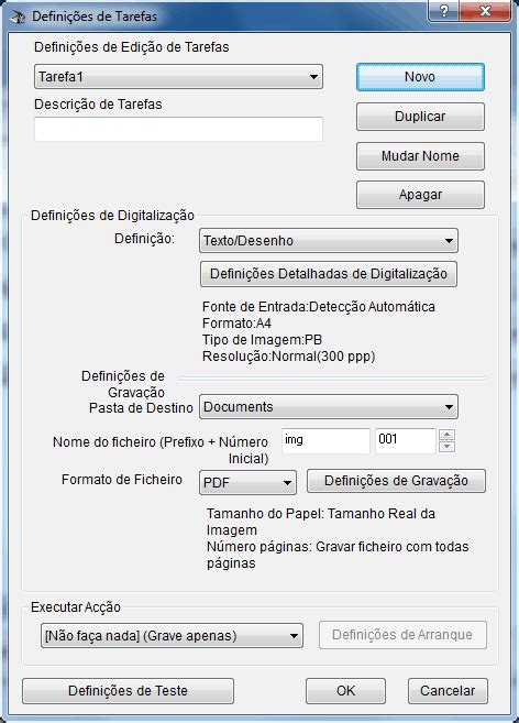 Usually it is included in the package recommended by the manufacturer of drivers for. Definição de um Programa para um Botão do Scanner