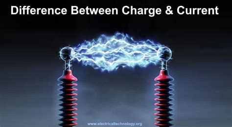 Difference Between Electric Current and Electric Charge