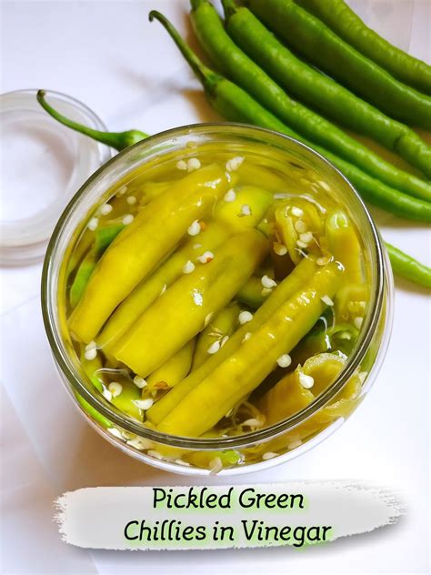 How To Make Green Chilli Pickle Recipe Of Whole Green Chilli