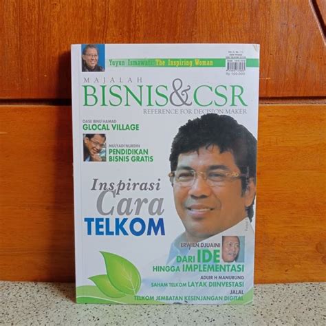 Jual Buku Original Majalah Bisnis And Csr Vol 2 Edisi Khusus Csr Telkom 2009 Di Lapak Toko Buku
