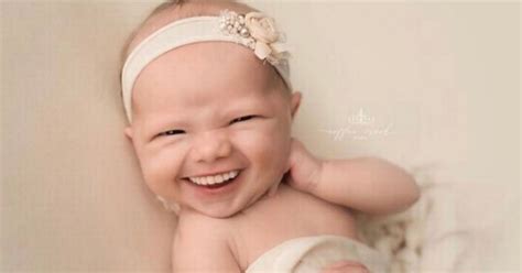 Baby Photographer Gives Newborns Their Own Set Of Adult Teeth In Photos