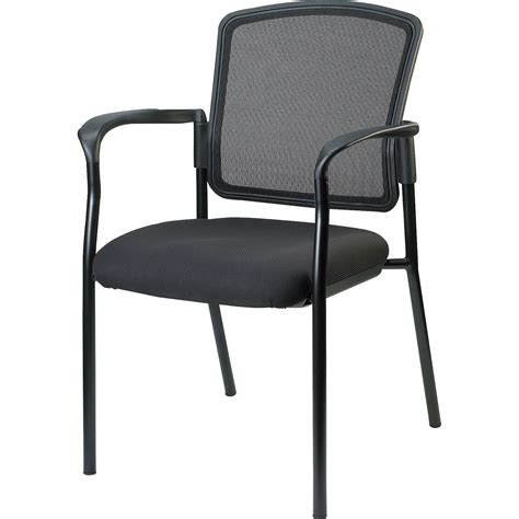 Lorell Breathable Mesh Guest Reception Waiting Room Chair