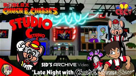 Roblox Chuck E Cheeses Studio C Alpha Late Night With Chuck E