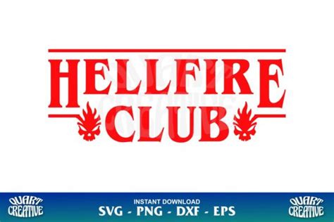 Hellfire Club Stranger Things SVG - Gravectory