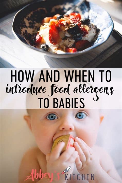 How And When To Introduce Food Allergens To Babies With Baby Led