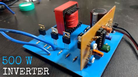 How To Make Inverter Circuit Board 500 Watts High Frequency Inverter