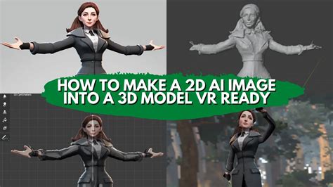 How To Convert An Ai 2d Image To A 3d Vr Ready Model World Of Geek Stuff