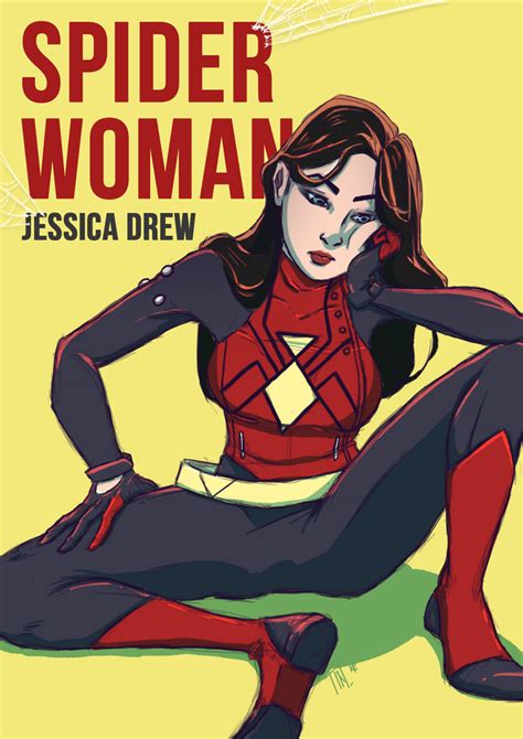 Spider Woman Jessica Drew By Tin Kr On DeviantArt