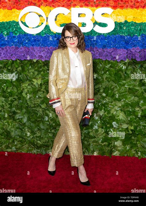 New York Ny June 09 2019 Tina Fey Attends The 73rd Annual Tony Awards At Radio City Music