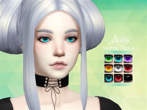 Aveira Sims 4 Vampire Eyes 1 Sims 4 Downloads