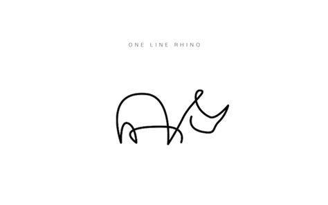 Simple instructions perfect for those beginning to dabble in animal drawing. One Line Animals by Differantly | Design