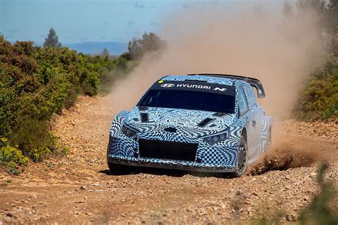 Hyundai Releases First Images Of 2022 Rally1 Wrc Car