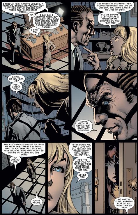 Norman Osborn And Gwen Stacy Had Twins Comicnewbies