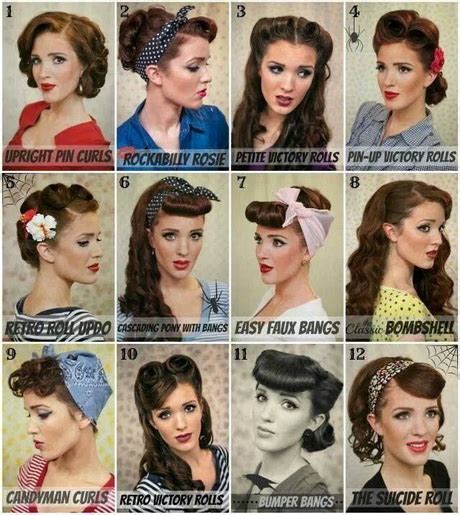 Hairstyles 50s Era