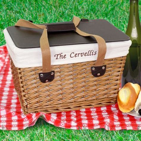 Personalized Custom Picnic Basket Custom Name T Picnic Basket