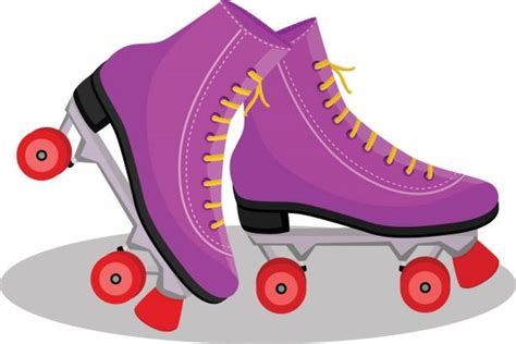 Neon Rollerskates Illustrations Royalty Free Vector Graphics And Clip