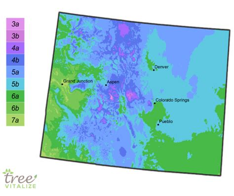 Planting Zones Colorado Hardiness Gardening And Climate Zone