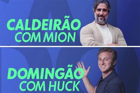 Globo Divulga Nova Chamada Com Marcos Mion E Luciano Huck Veja
