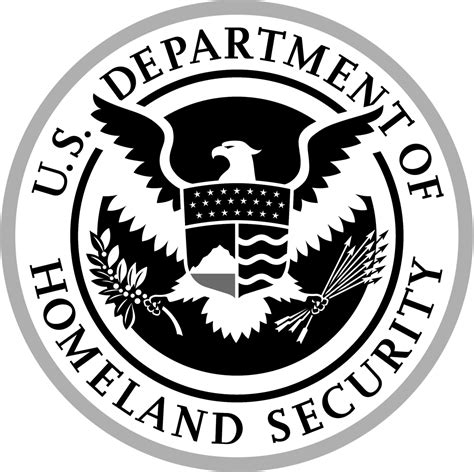 Us Department Of Homeland Security Logo Black And White Brands Logos