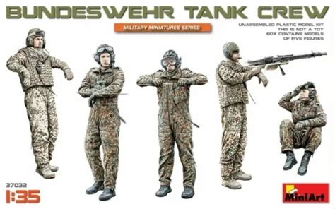 Miniart Scale Model Bundeswehr Tank Crew Kit Min Picclick