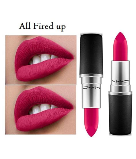 Importedd Mac Matte Finish Lipstick Pink 3 Gm Buy Importedd Mac Matte