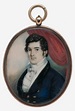 Miniature Portrait Of Stephen Thorn By George Augustus - George ...