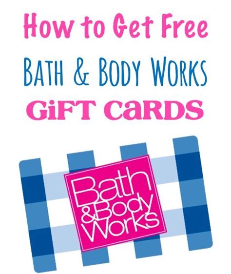 Bath & body works gift card. Bath and Body Works! How to Earn Free Gift Cards to Pamper Yourself! | Bath and body works, Bath ...