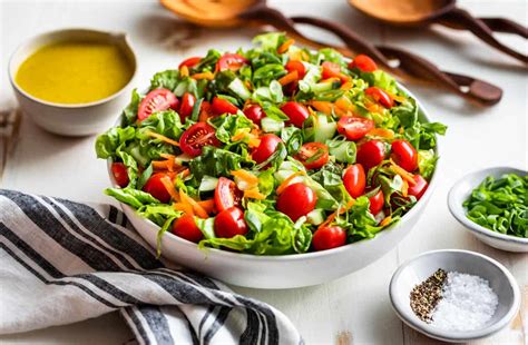 Easy Green Salad With 5 Dressing Recipes Get Inspired Everyday 2022