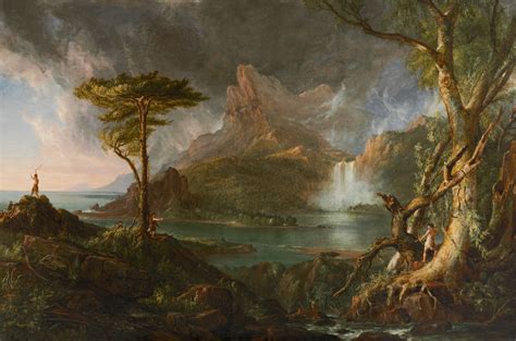 A Wild Scene By Thomas Cole From The Baltimore Museum Of Art Hudson