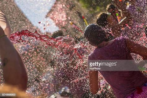 Batalla Del Vino Photos And Premium High Res Pictures Getty Images