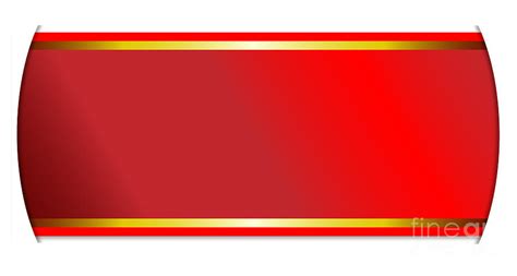 Red And Gold Ribbon Banner Digital Art By Bigalbaloo Stock Pixels