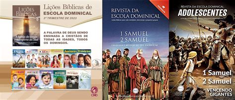 Palavra Viva E Fiel Terceiro Trimestre De 2023 Revistas Da Escola