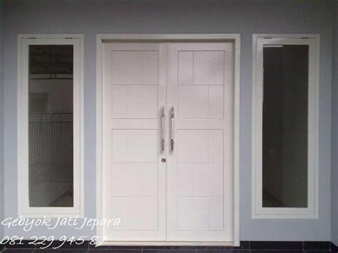 26+ Populer Pintu Rumah Putih Minimalis