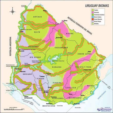 Mapas De Clima Y Biomas De Uruguay Para Descargar