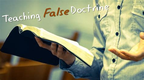 Teaching False Doctrine The Heaton File