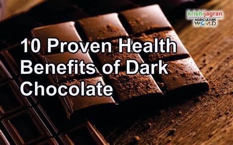 10 Proven Health Benefits Of Dark Chocolate