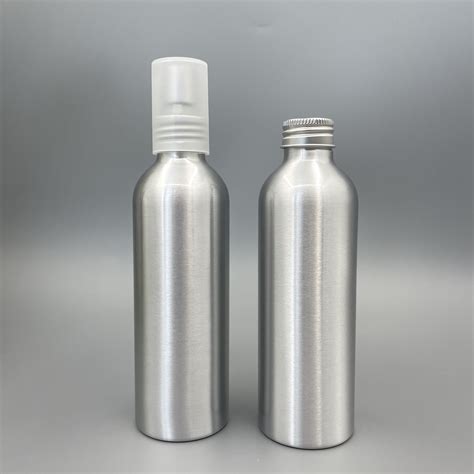 200ml aluminium cosmetic packaging lotion bottles size 48 150mm