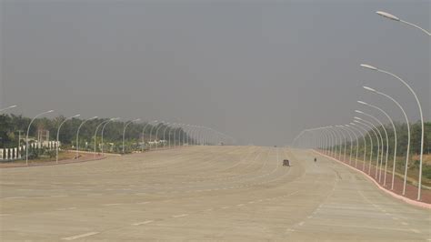 20 Lane Highway In Naypyidaw The Capital City Of Myanmar 3648×2048