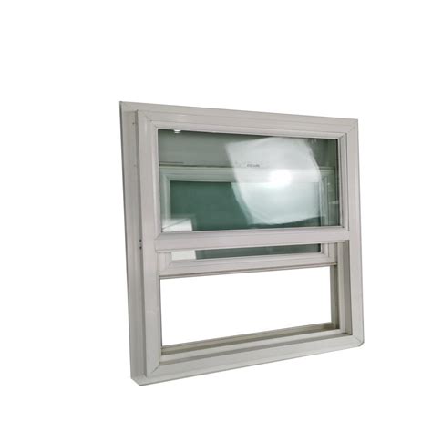 Plastic Window Frame Triple Glazed Upvc Windows Single Hung Fiber Glass