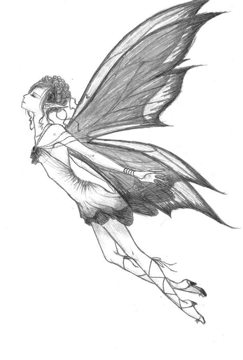 Fairy Sketch By Animeghostygirl Fav In 2019 рисунки фея ми Dessin