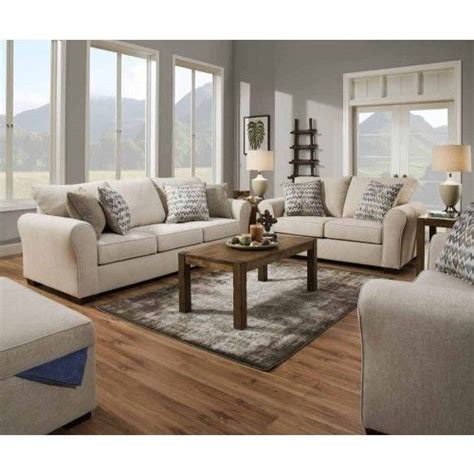 Simmons Upholstery Boston 3 Piece Living Room Set 1657 03 02 015