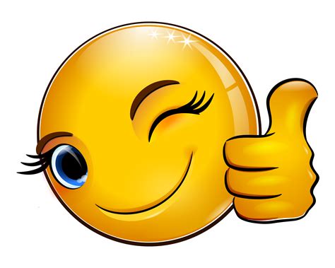 Emoticon Happy Png Two Thumbs Up Happy Smiley Emoticon Cloud Hot Girl