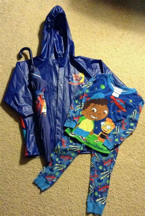 Disney Junior Rocket Little Einsteins Lot Pajama Set Raincoat