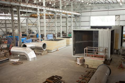 Fabricating Heavy Industrial Ductwork Southern Metal Fabricators