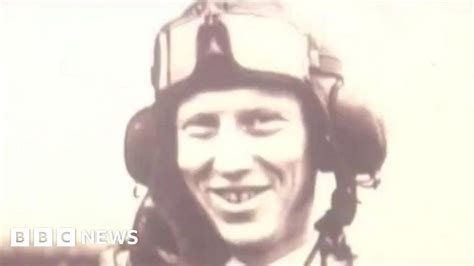 James Ginger Lacey Battle Of Britain Ace Given Blue Plaque Bbc News