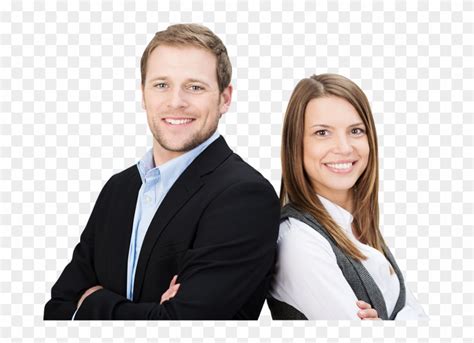 Business Man And Woman Png Man And Woman Business Transparent Png